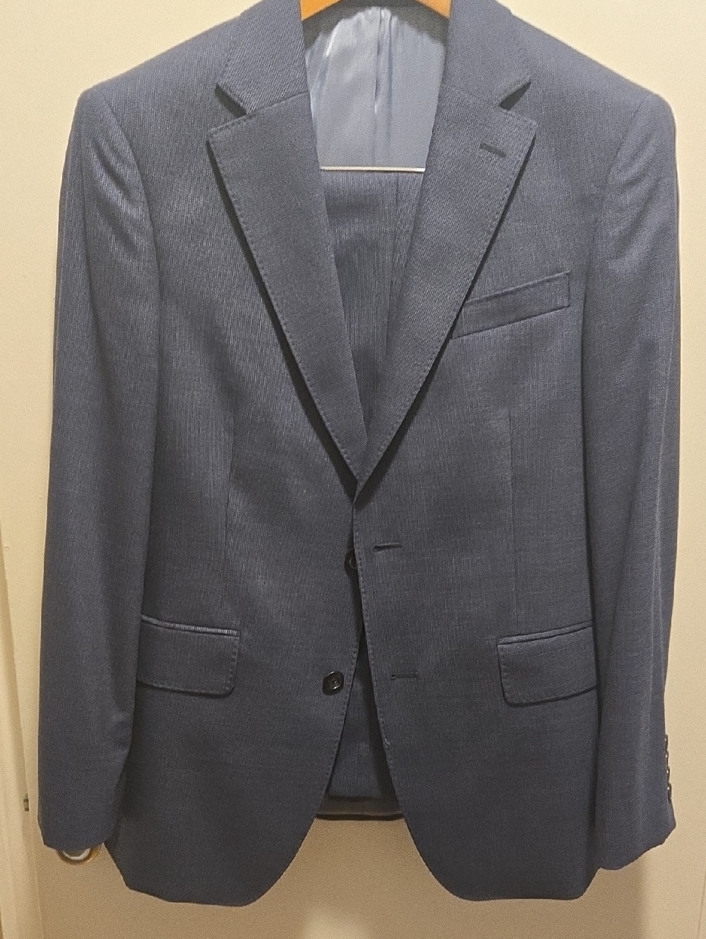 Charles Tyrwhitt Navy Blue Men's Suit